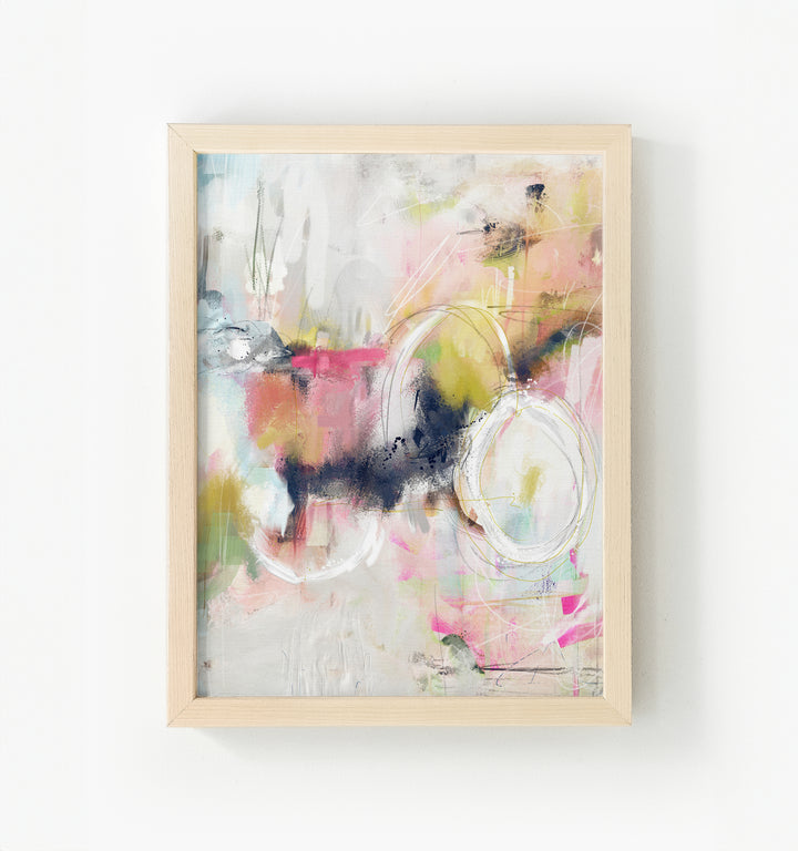 Abstract No. 24 Framed Canvas