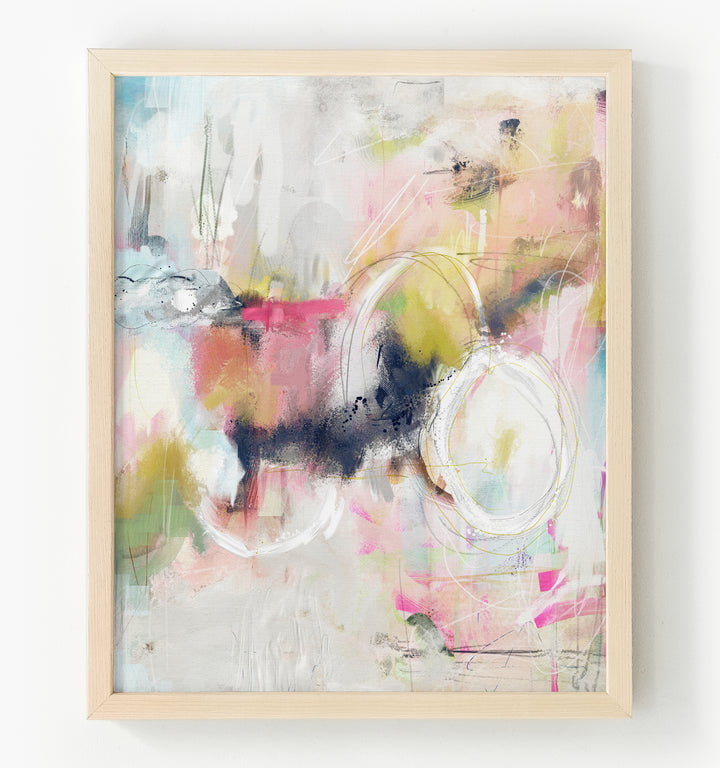 Abstract No. 24 Framed Canvas