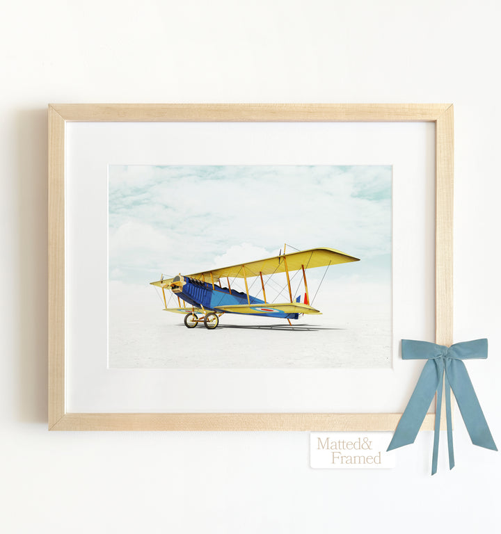 Curtiss Jenny 1914 Airplane Framed Art