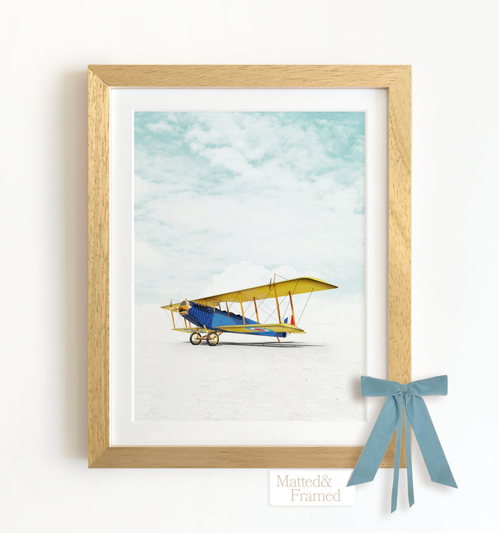 Curtiss Jenny 1914 Airplane Framed Art