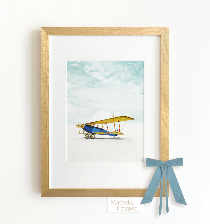 Curtiss Jenny 1914 Airplane Framed Art