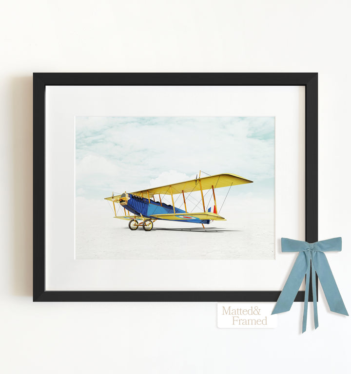 Curtiss Jenny 1914 Airplane Framed Art