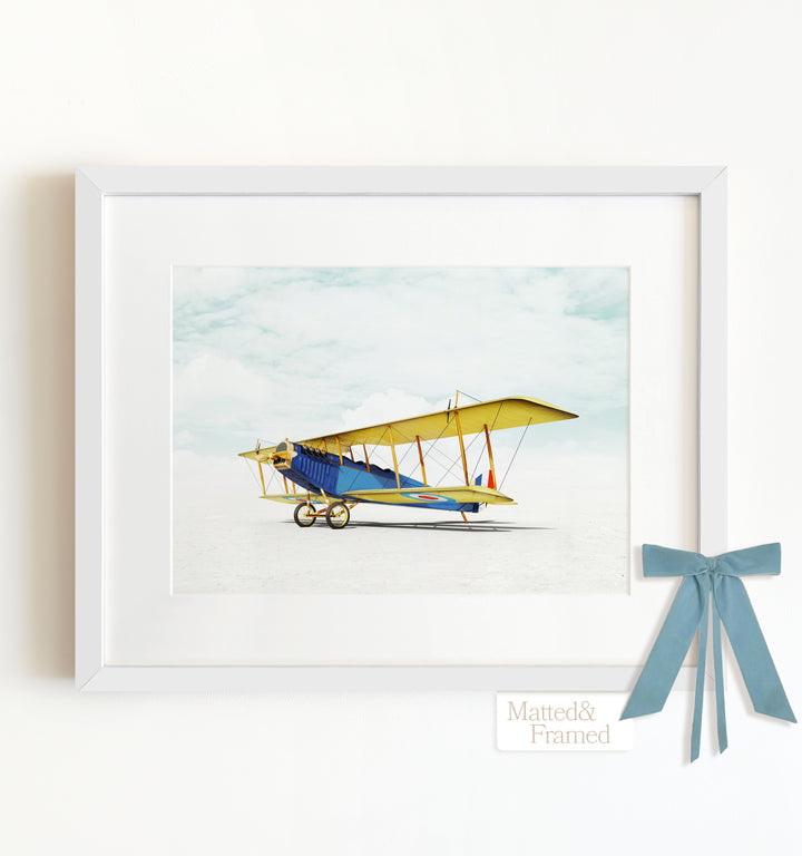 Curtiss Jenny 1914 Airplane Framed Art