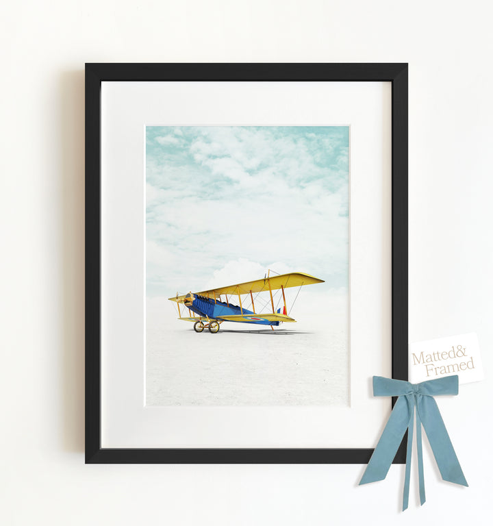 Curtiss Jenny 1914 Airplane Framed Art