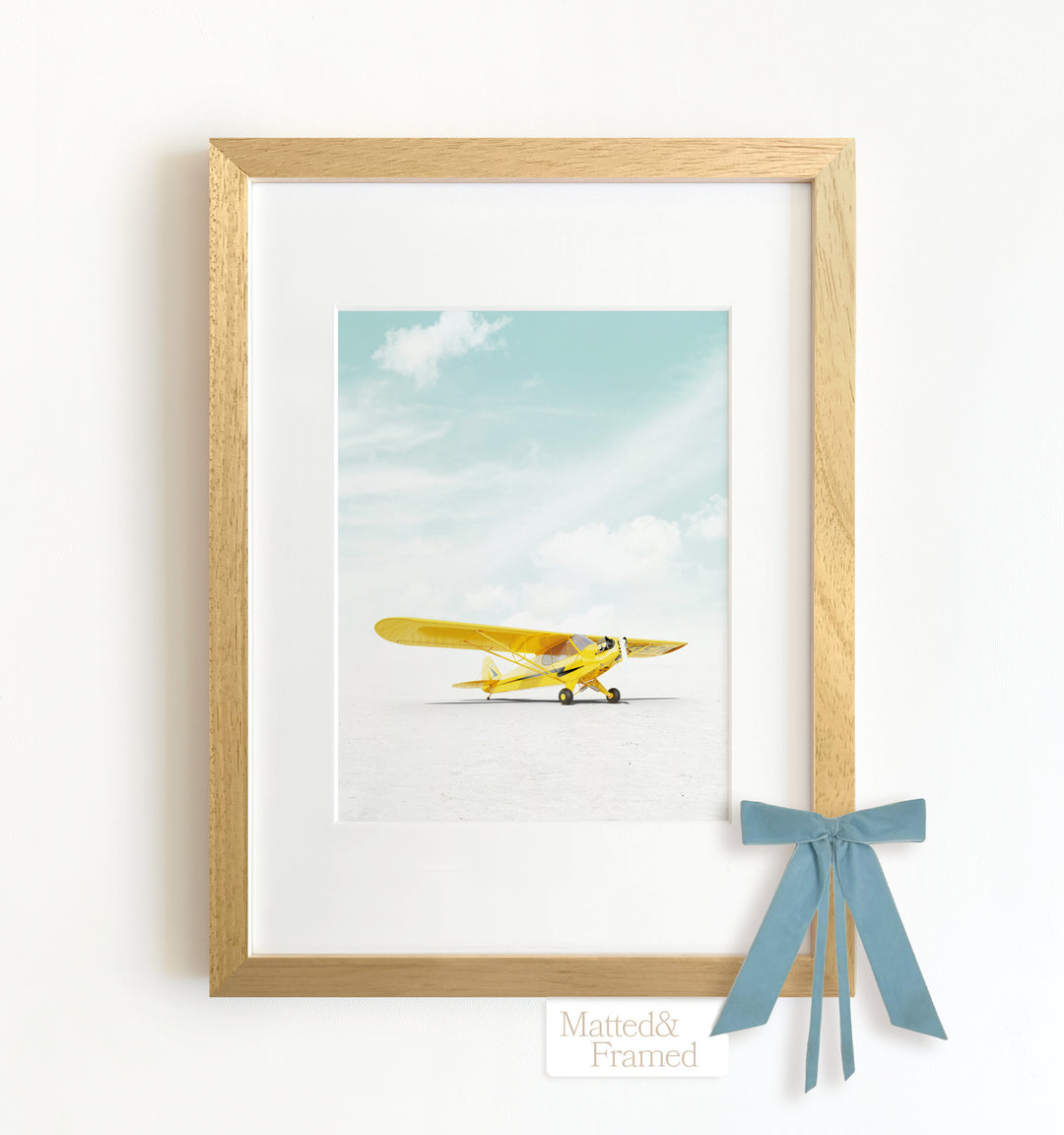 Piper J-3 Cub Airplane Framed Art