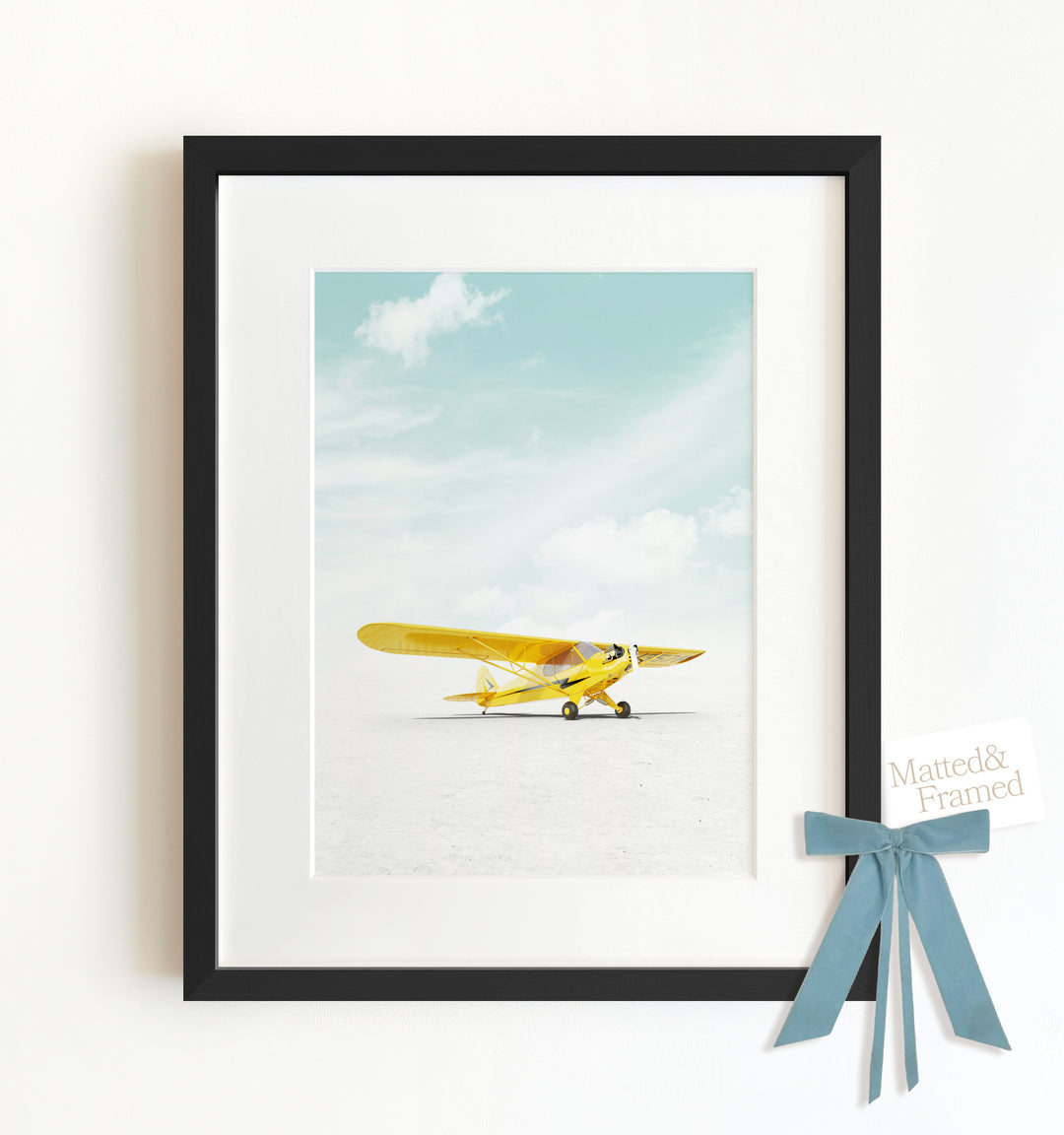 Piper J-3 Cub Airplane Framed Art