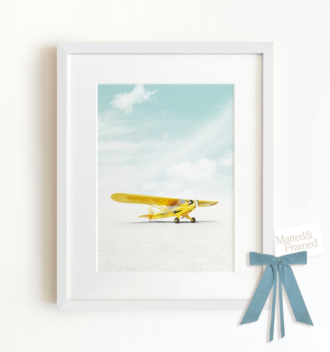 Piper J-3 Cub Airplane Framed Art