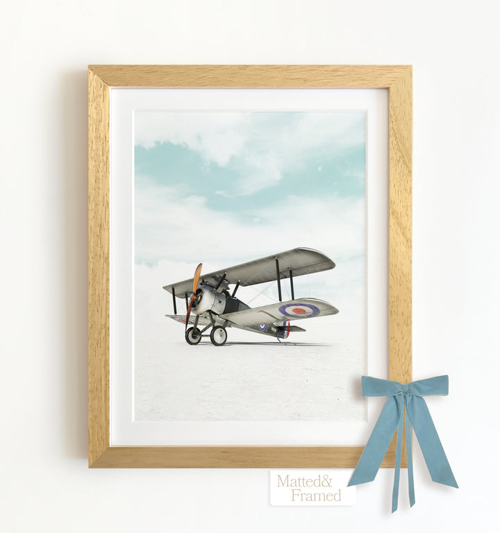 Sopwith Camel Airplane Framed Art