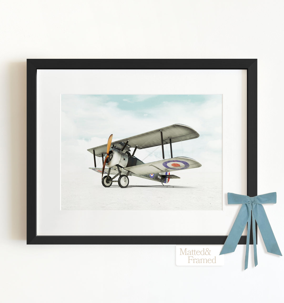 Sopwith Camel Airplane Framed Art