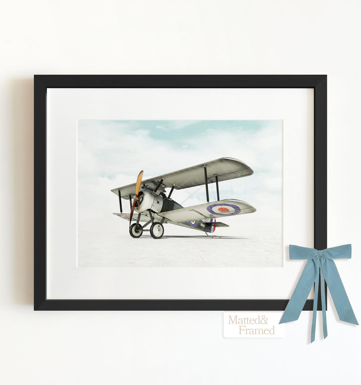 Sopwith Camel Airplane Framed Art