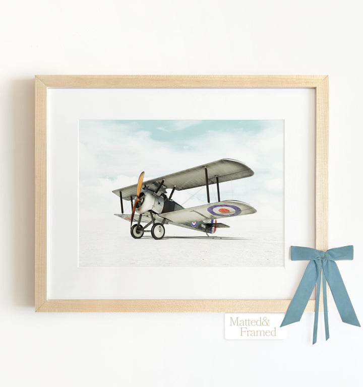 Sopwith Camel Airplane Framed Art