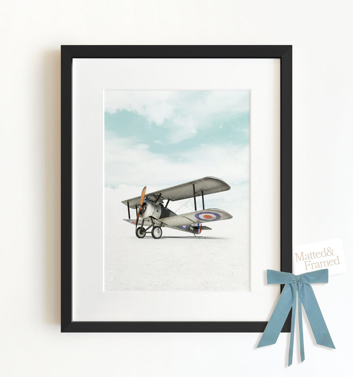 Sopwith Camel Airplane Framed Art