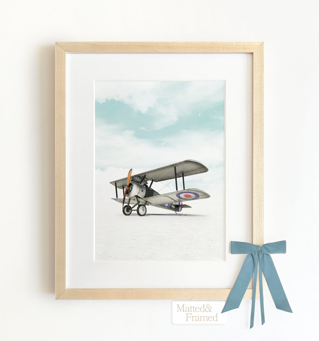 Sopwith Camel Airplane Framed Art