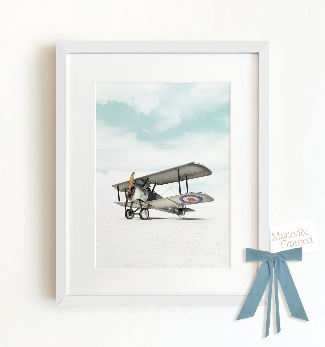 Sopwith Camel Airplane Framed Art