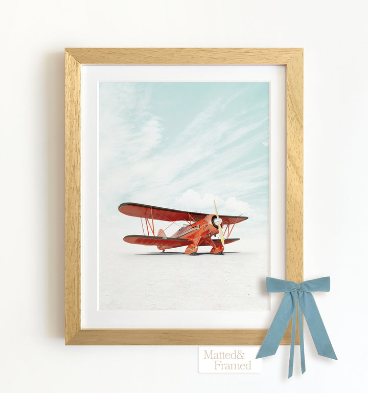 Waco Classic Airplane Framed Art