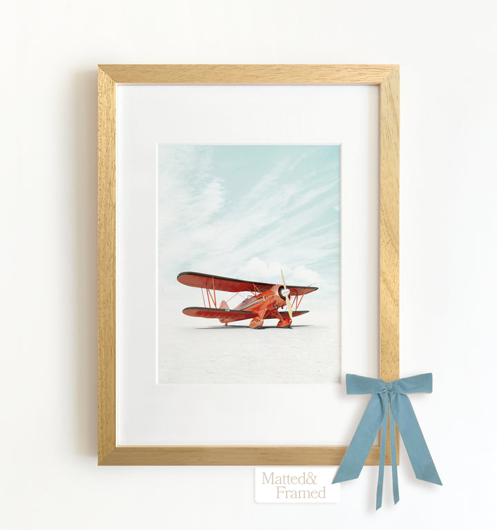 Waco Classic Airplane Framed Art