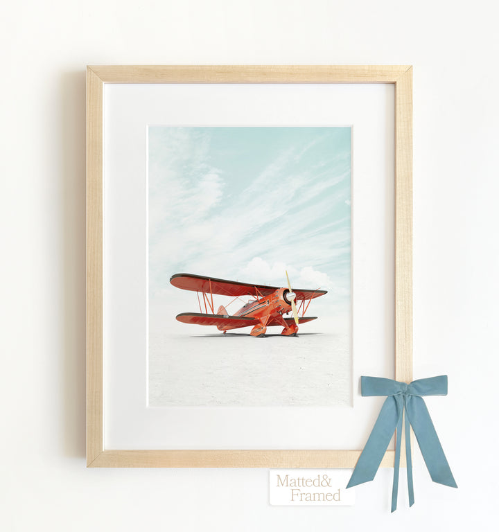 Waco Classic Airplane Framed Art