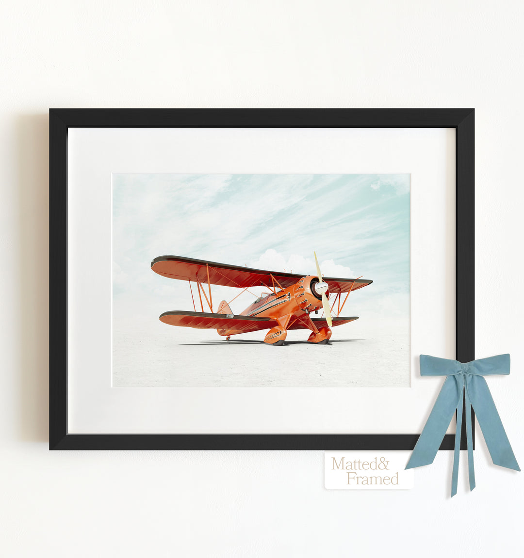 Waco Classic Airplane Framed Art