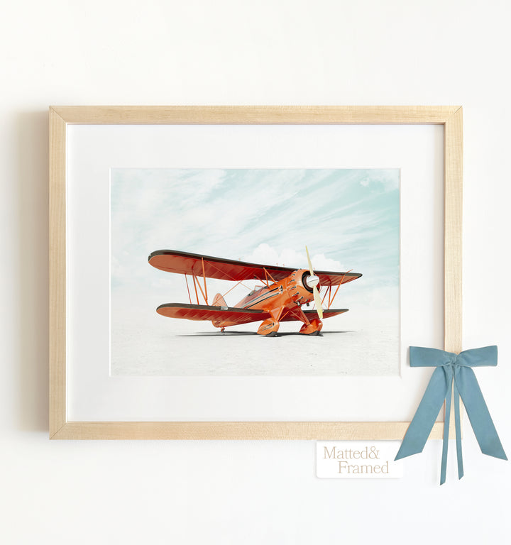 Waco Classic Airplane Framed Art