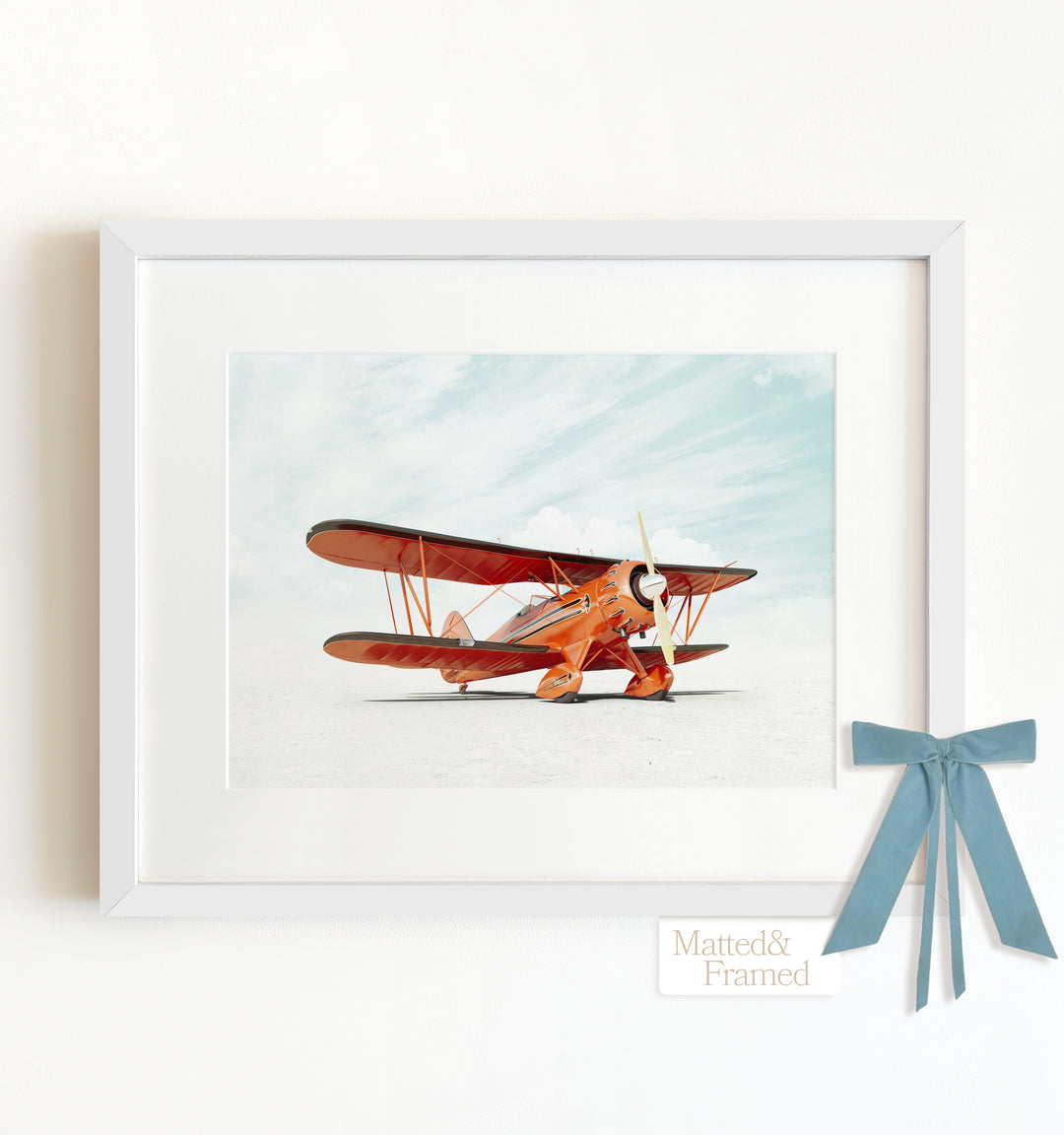 Waco Classic Airplane Framed Art