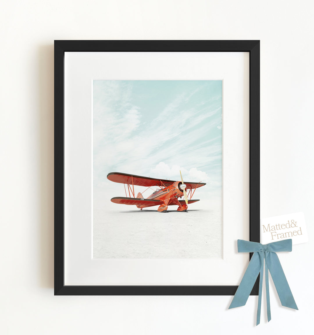 Waco Classic Airplane Framed Art