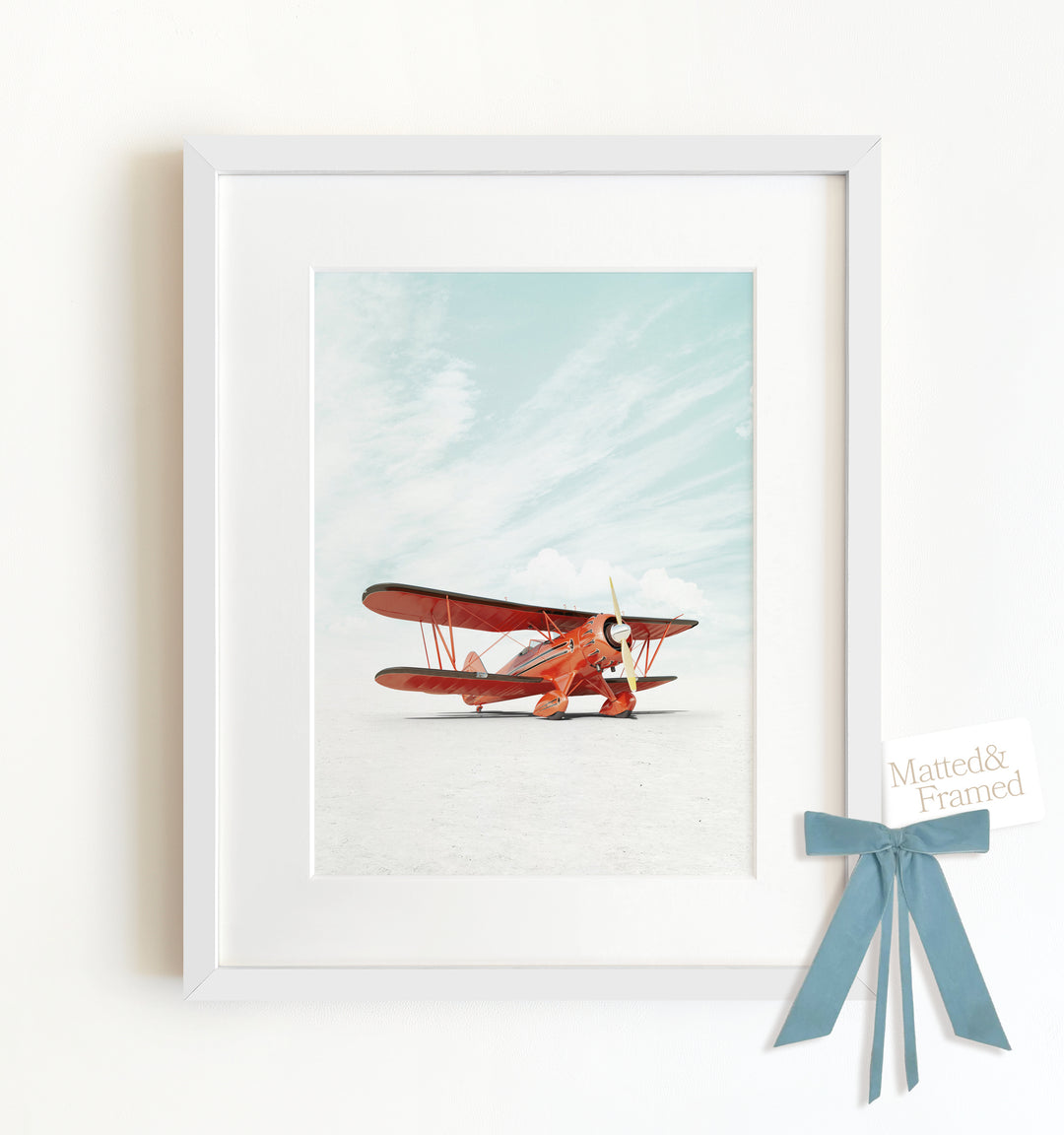 Waco Classic Airplane Framed Art