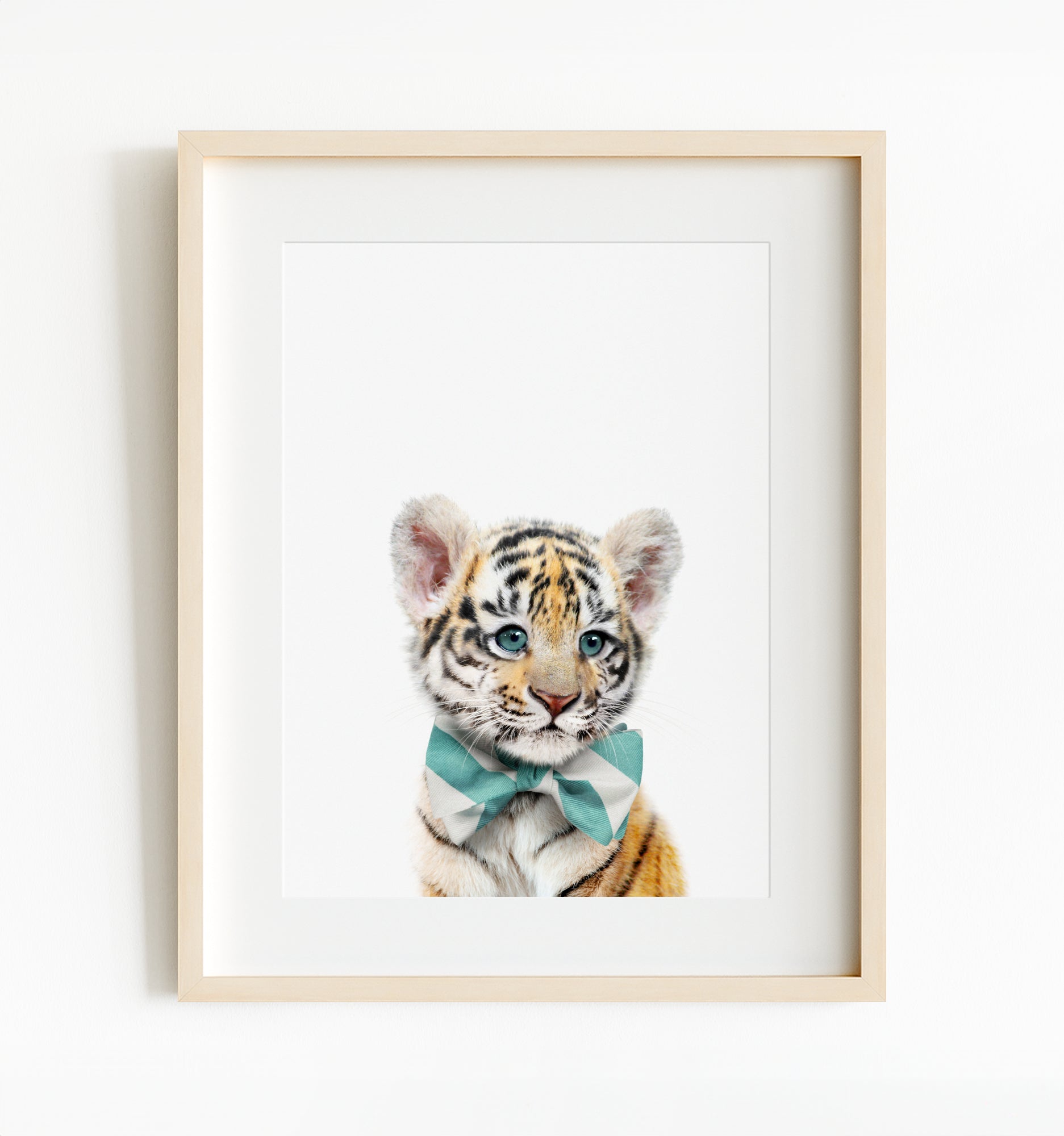 Hot Little Tiger print on canvas