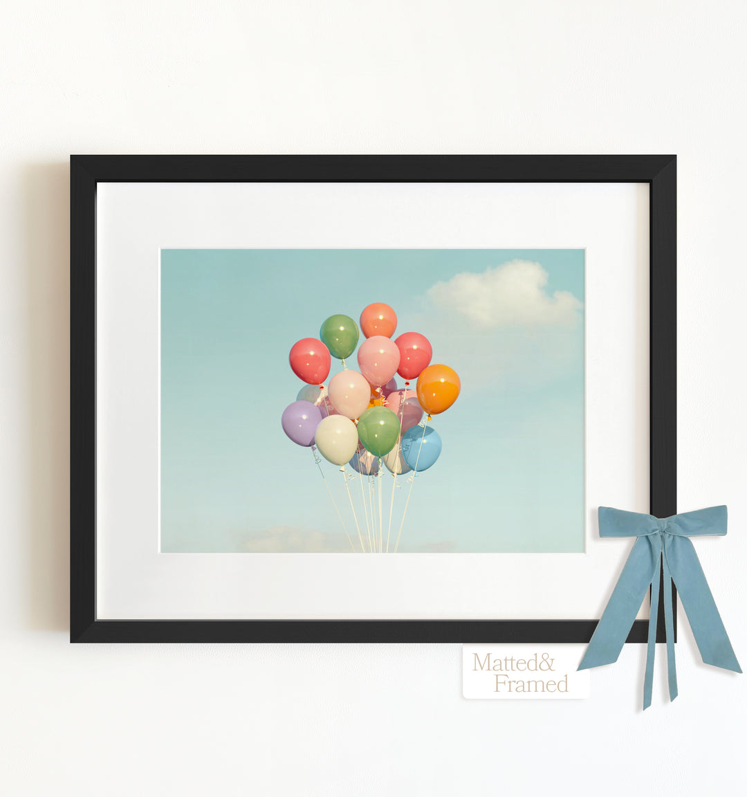 Balloons Make Everything Better Framed Art