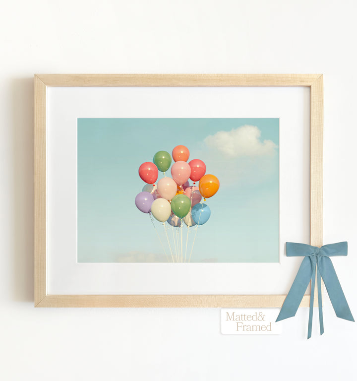 Balloons Make Everything Better Framed Art