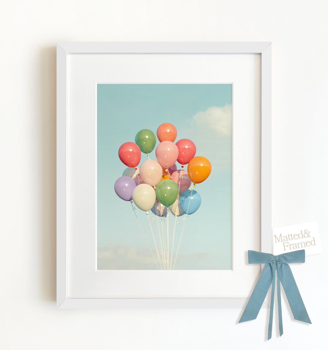 Balloons Make Everything Better Framed Art