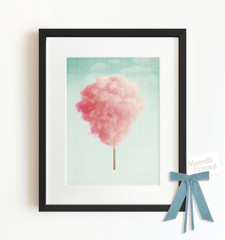 Cotton Candy Heaven Framed Art