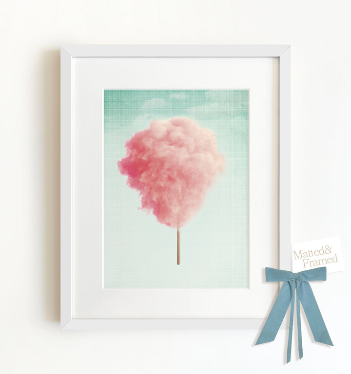 Cotton Candy Heaven Framed Art