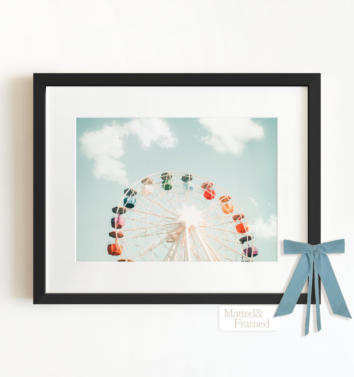 Ferris Wheel Framed Art