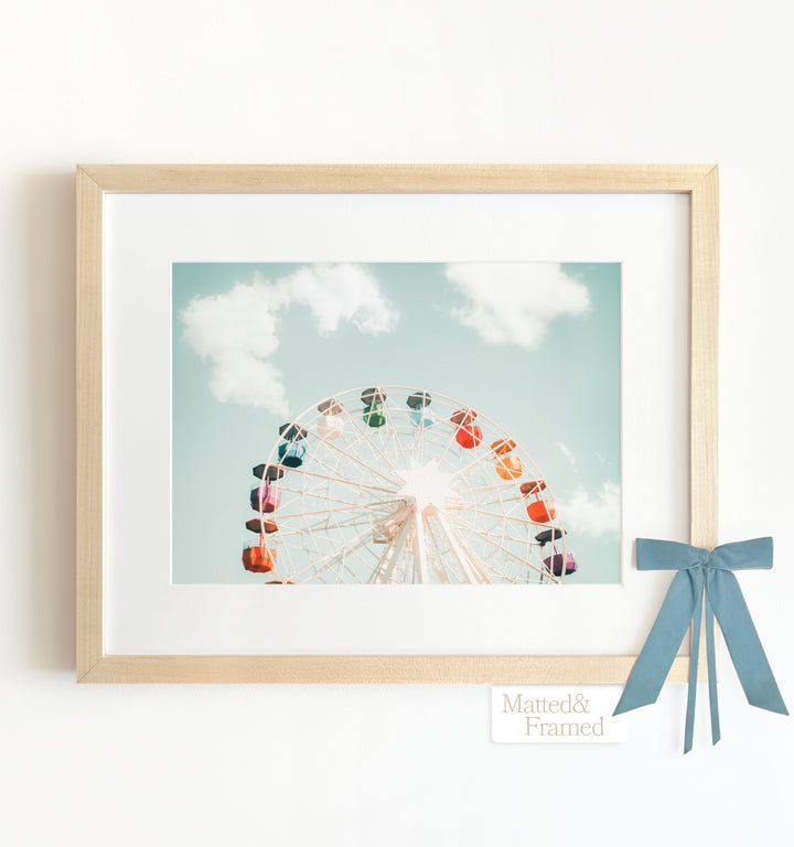 Ferris Wheel Framed Art