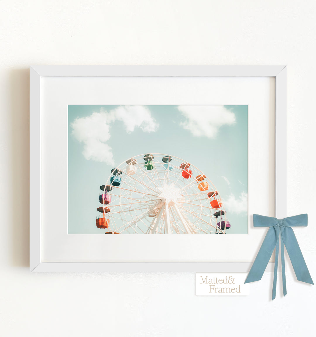 Ferris Wheel Framed Art