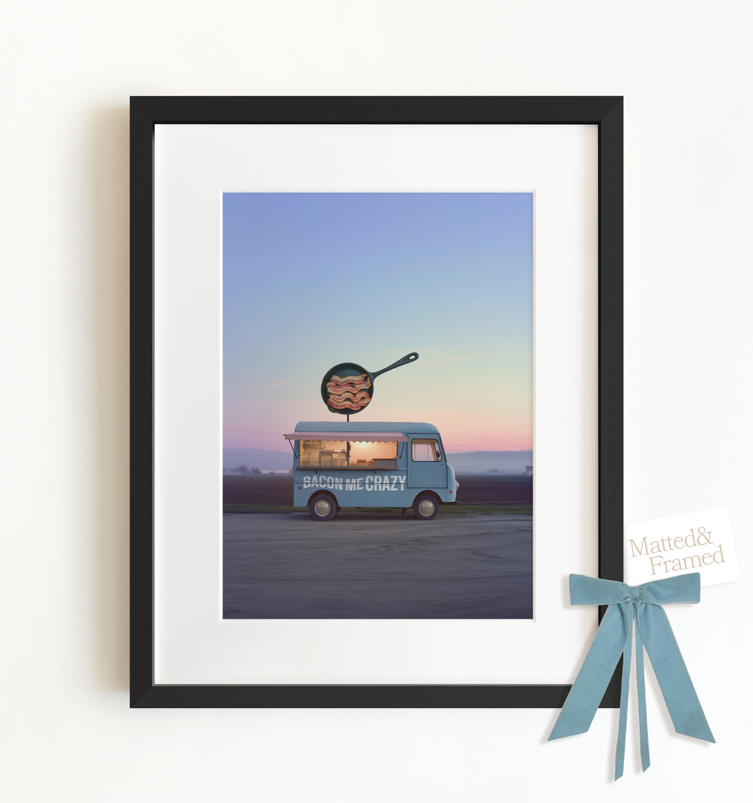 Bacon Me Crazy Food Truck Art Framed Art