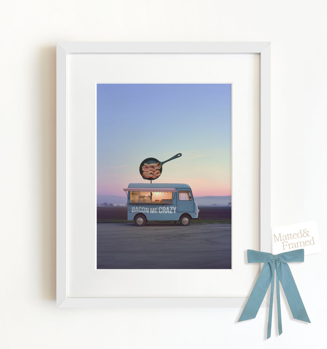 Bacon Me Crazy Food Truck Art Framed Art