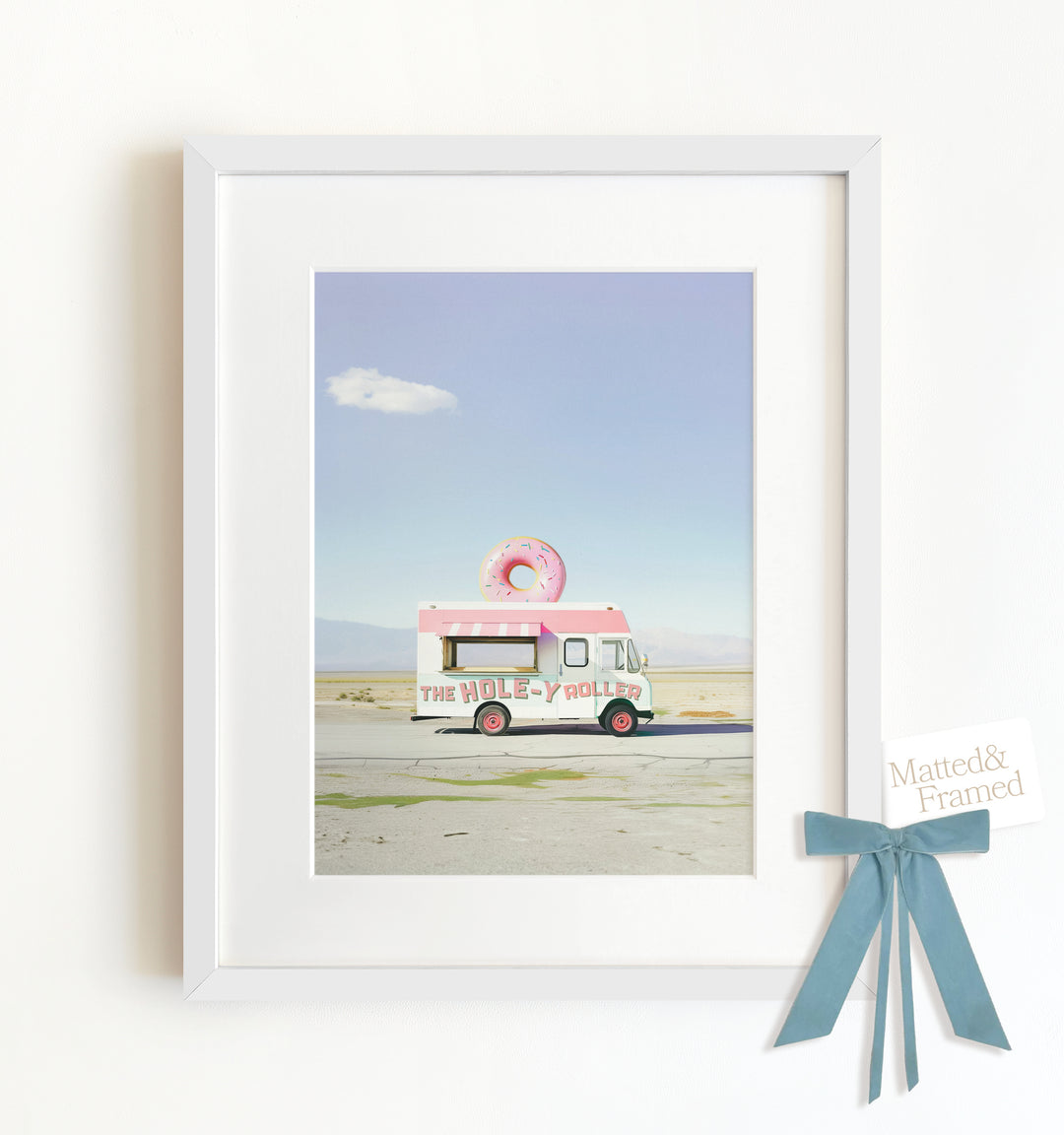 The HOLE-y Roller Food Truck Art Framed Art