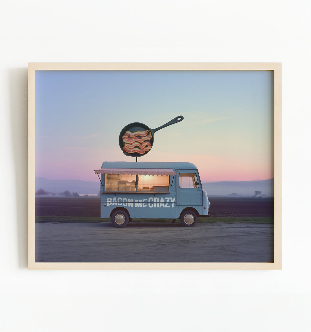 Bacon Me Crazy Food Truck Art