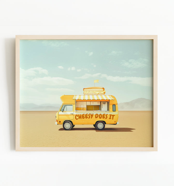 Cheesy Does It Food Truck Art