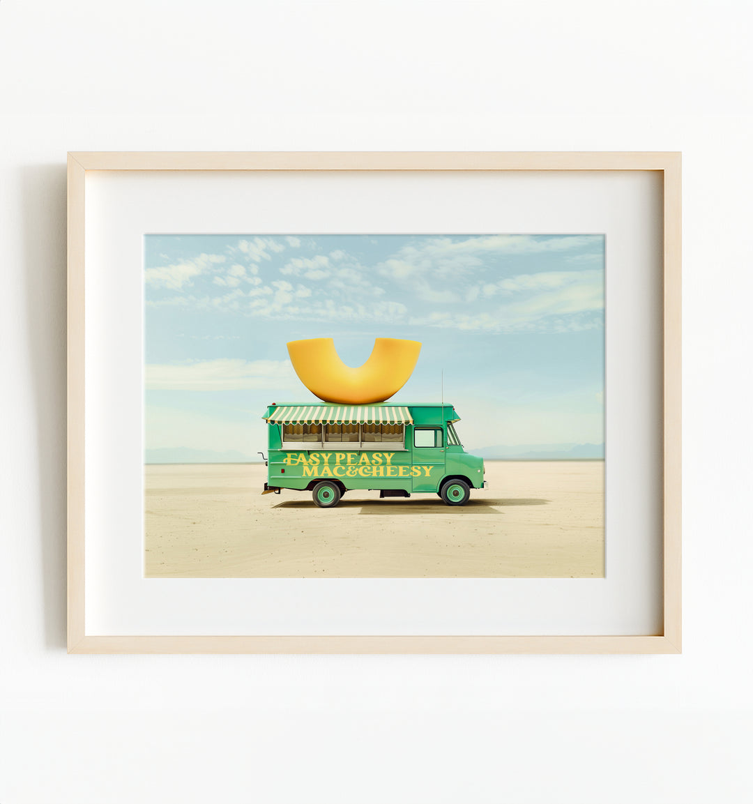 Easy Peasy Mac & Cheesy Food Truck Art