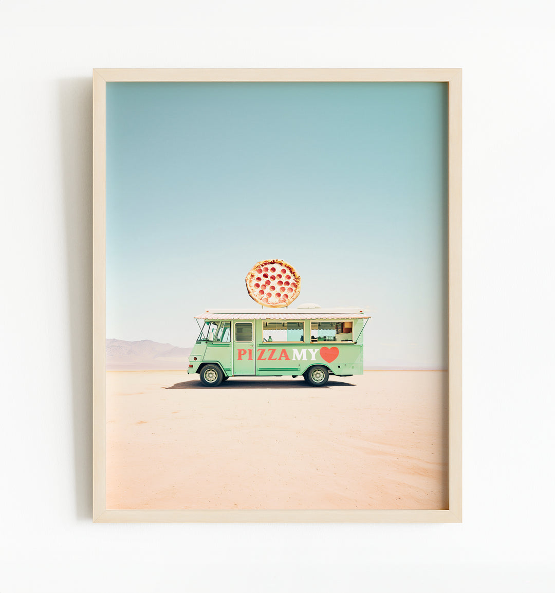 Pizza My Heart Food Truck Art