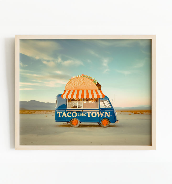 Taco the Town Food Truck Art