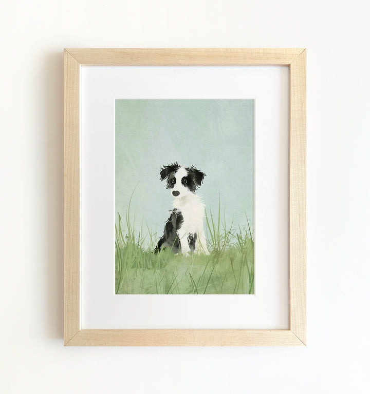 Nursery Art Picture Book Puppies Prints