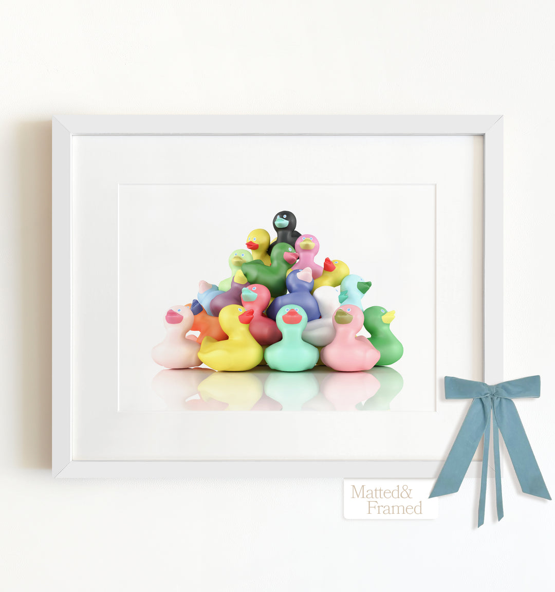 Rubber Duckies Framed Art