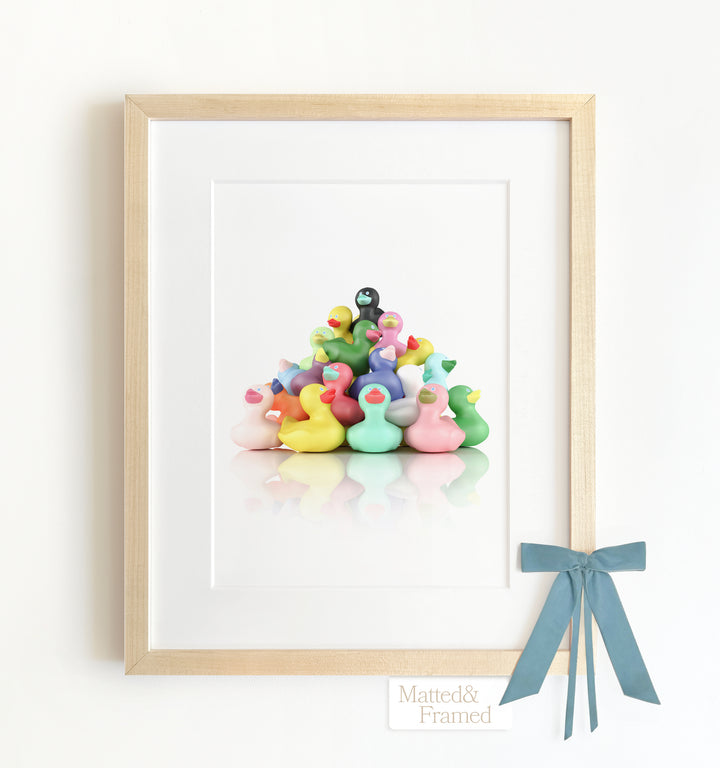 Rubber Duckies Framed Art