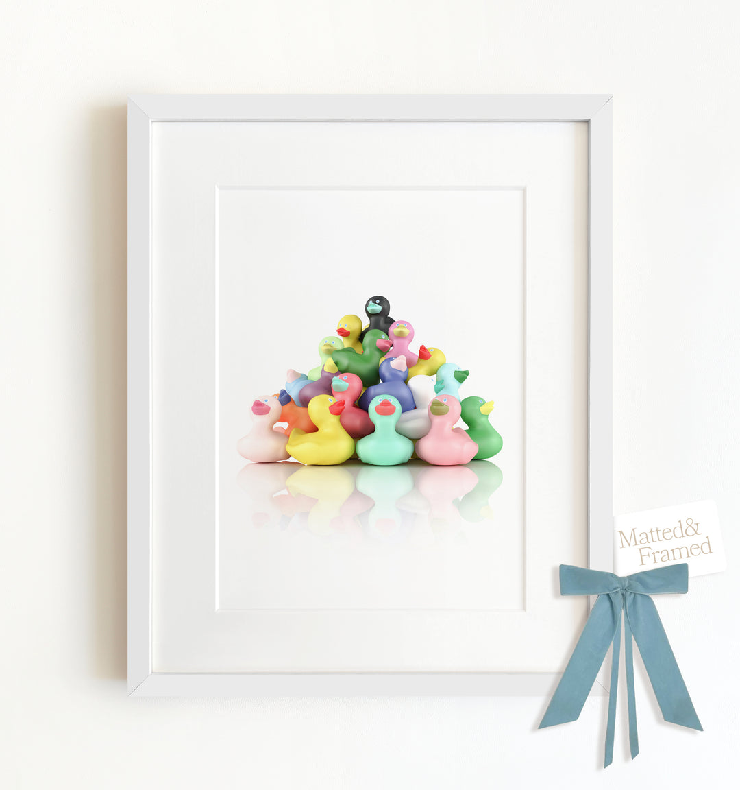 Rubber Duckies Framed Art