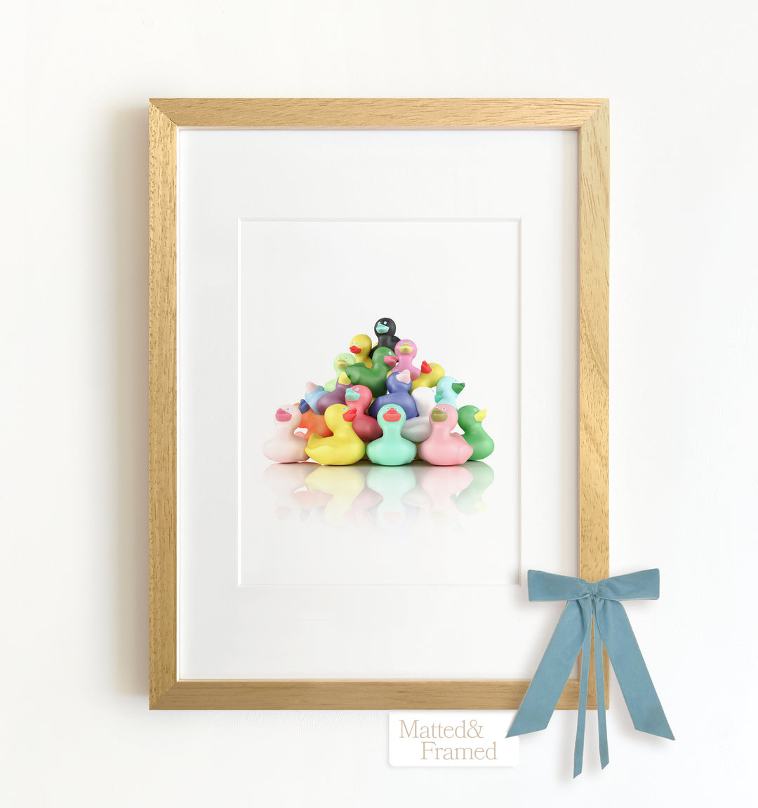 Rubber Duckies Framed Art