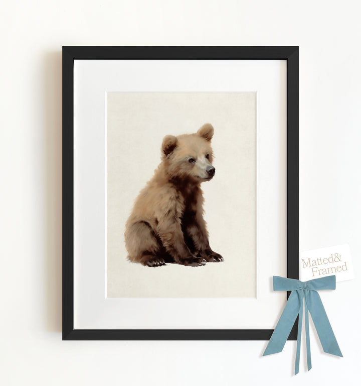 Storybook Bear Framed Art