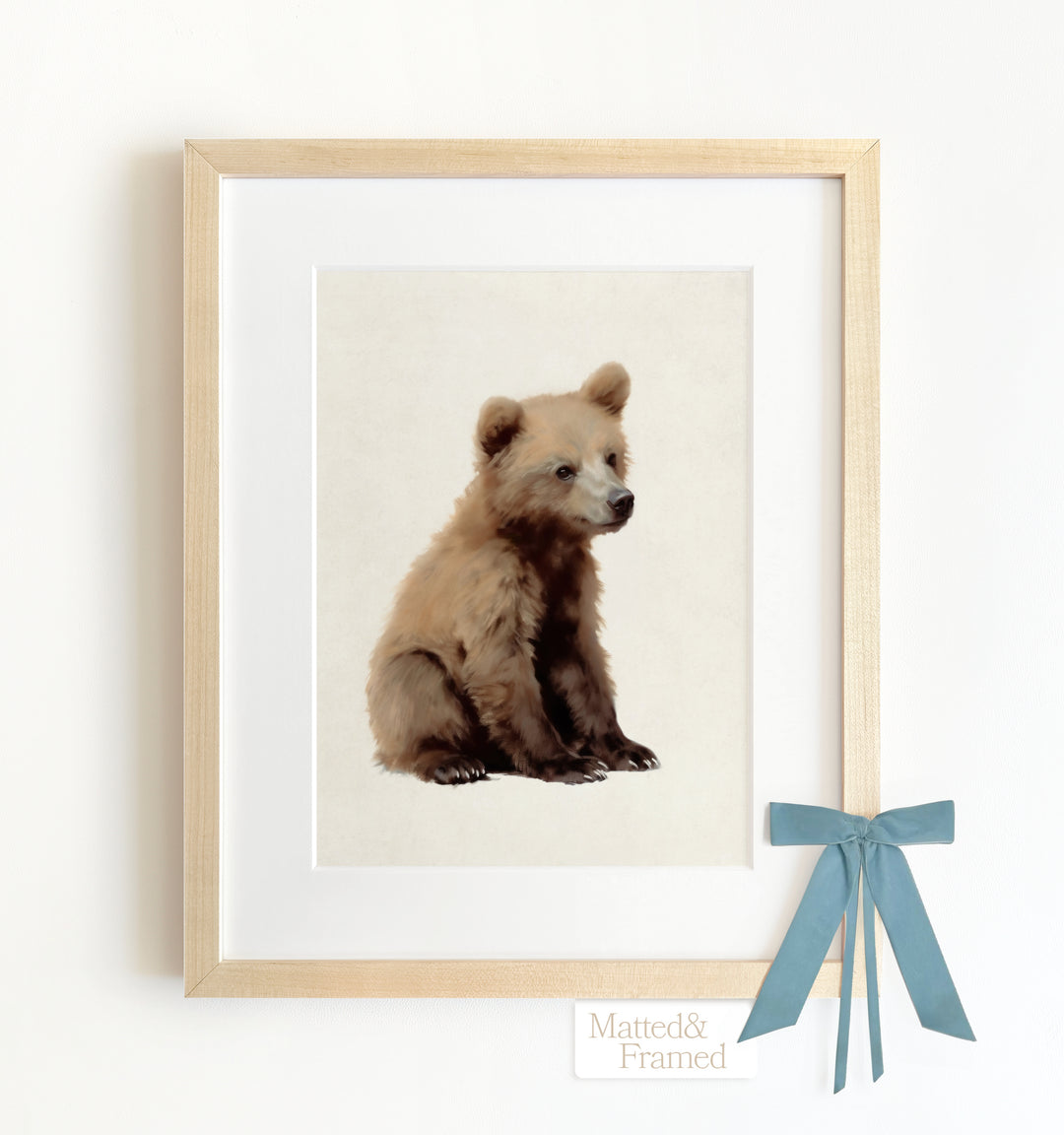 Storybook Bear Framed Art